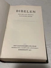 1957 Danish Bible