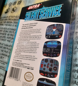 Silent Service Nintendo Nes NTSC/Usa Come Nuovo Completo Originale 100%