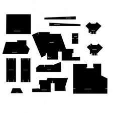 Cab Kit With Headliner Fits Case Replaces Cca703