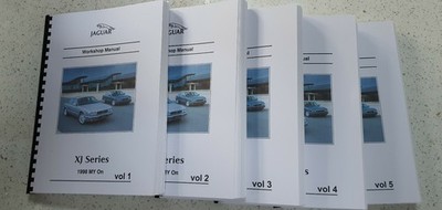 JAGUAR X308 XJ XJ8 XJR 1998 - 2003 WERKSTATT SERVICE HANDBUCH NACHDRUCK KAMM GEBUNDEN 