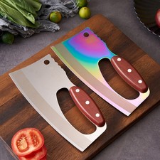 Professional Chef Knife – Stainless Steel Blade Wood Handle