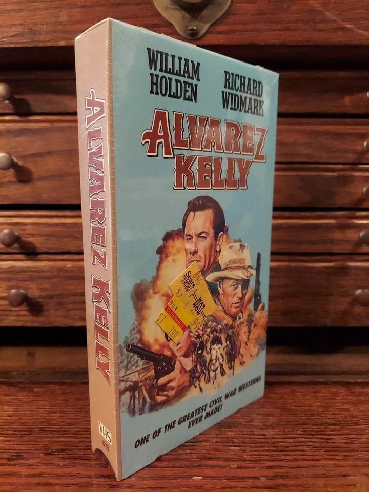 Alvarez Kelly VHS 1988 William Holden & Richard Widmark Sealed NIP 1966 Foto 2 de 4
