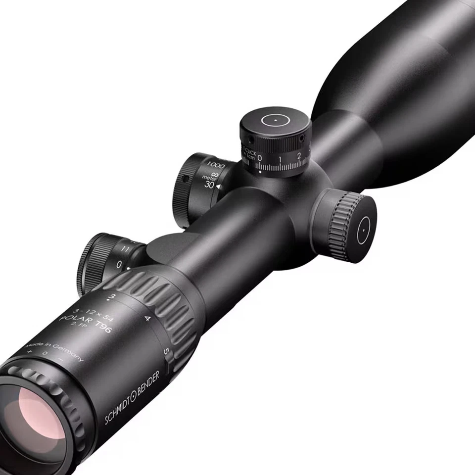Schmidt & Bender Polar T96 P 3-12x54 D7 .1cm CW BDC Riflescope 754-911-72D-E4-03 - Image 3 of 4