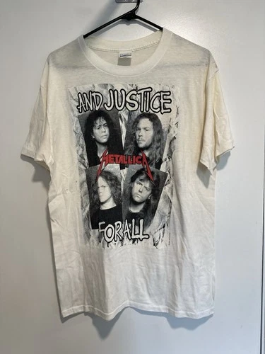‘88 Authentic 2-side Metallica Sz:XL And Justice for All Vintage vintage concert t-shirt, vintage, size XL, single stitch, B+ condition