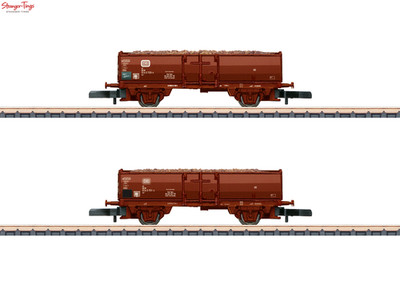 Märklin VGH Eo17 Gondel Zuckerrübenwagen Set (2) IV Maßstab 1:220, Spur Z