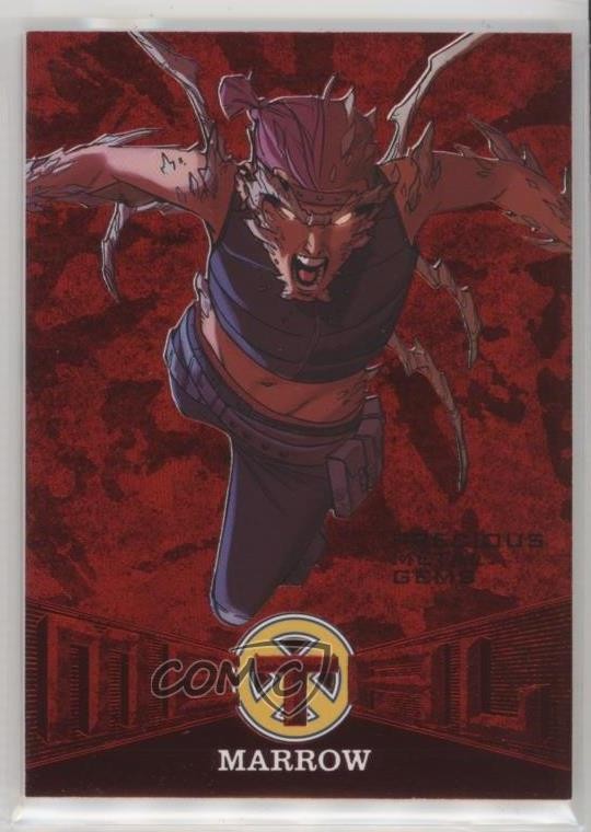 2018 Fleer Ultra Marvel X-Men Marvel Blasters PMG Red 42/99 Marrow #MB37 0l5i