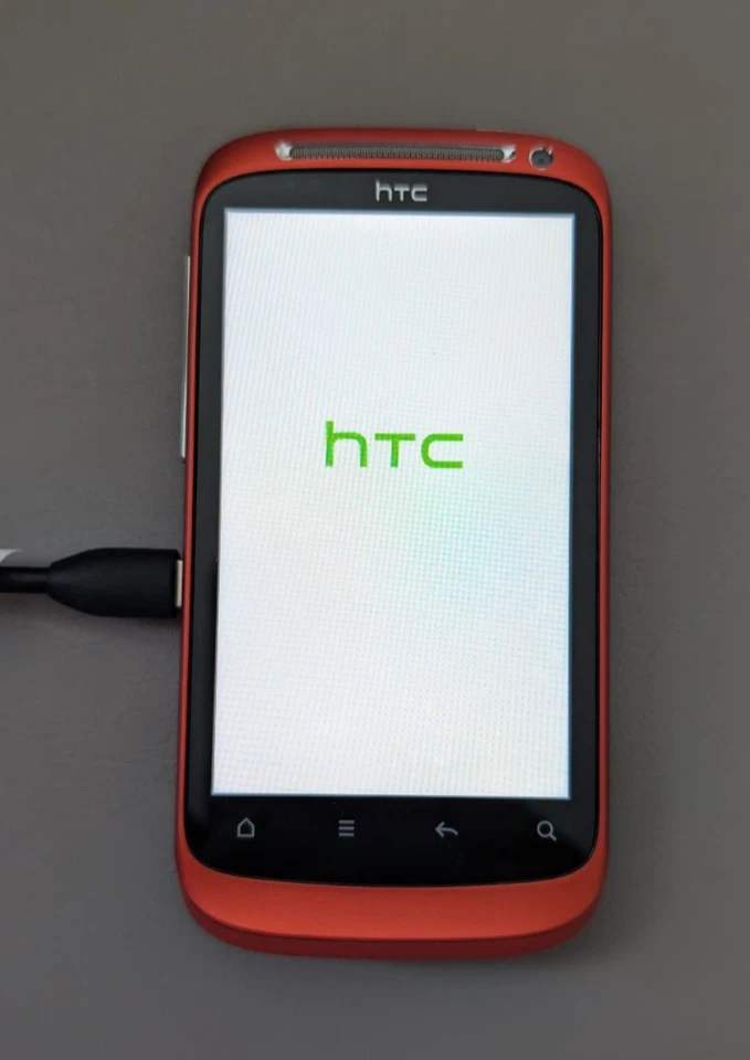 HTC Desire S 16 GB Rot/Orange Smartphone /Handy wie Unbenutzt! ohne OVP - Bild 4 von 4
