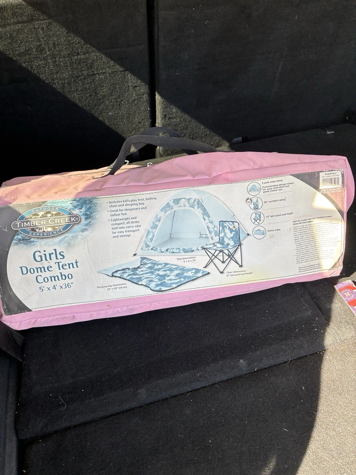 Timber Creek Outdoors Girls Dome And Tent