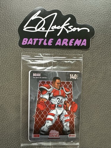 Bojax Battle Arena 140 Points Brawl 2026 P-24 NEW May PSA Magazine Promo Card