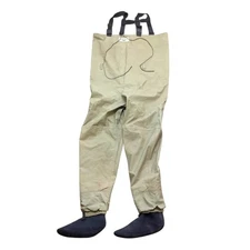 White River Fly Shop Chest Waders Sz L Straps Neoprene Boot Foot Fly Fishing