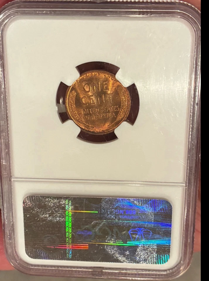 1909 VDB Lincoln Cent NGC MS 65 RD Vermelho 1º Ano Lincoln Penny Gem Estado Perfeito - Imagem 4 de 4