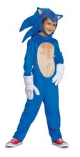 Sonic Movie 3 Sonic Costume for Children, Boys S 6/7 , No Tail 