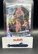 2025 Panini Prizm WNBA - A'ja Wilson #76 Ice Prizm