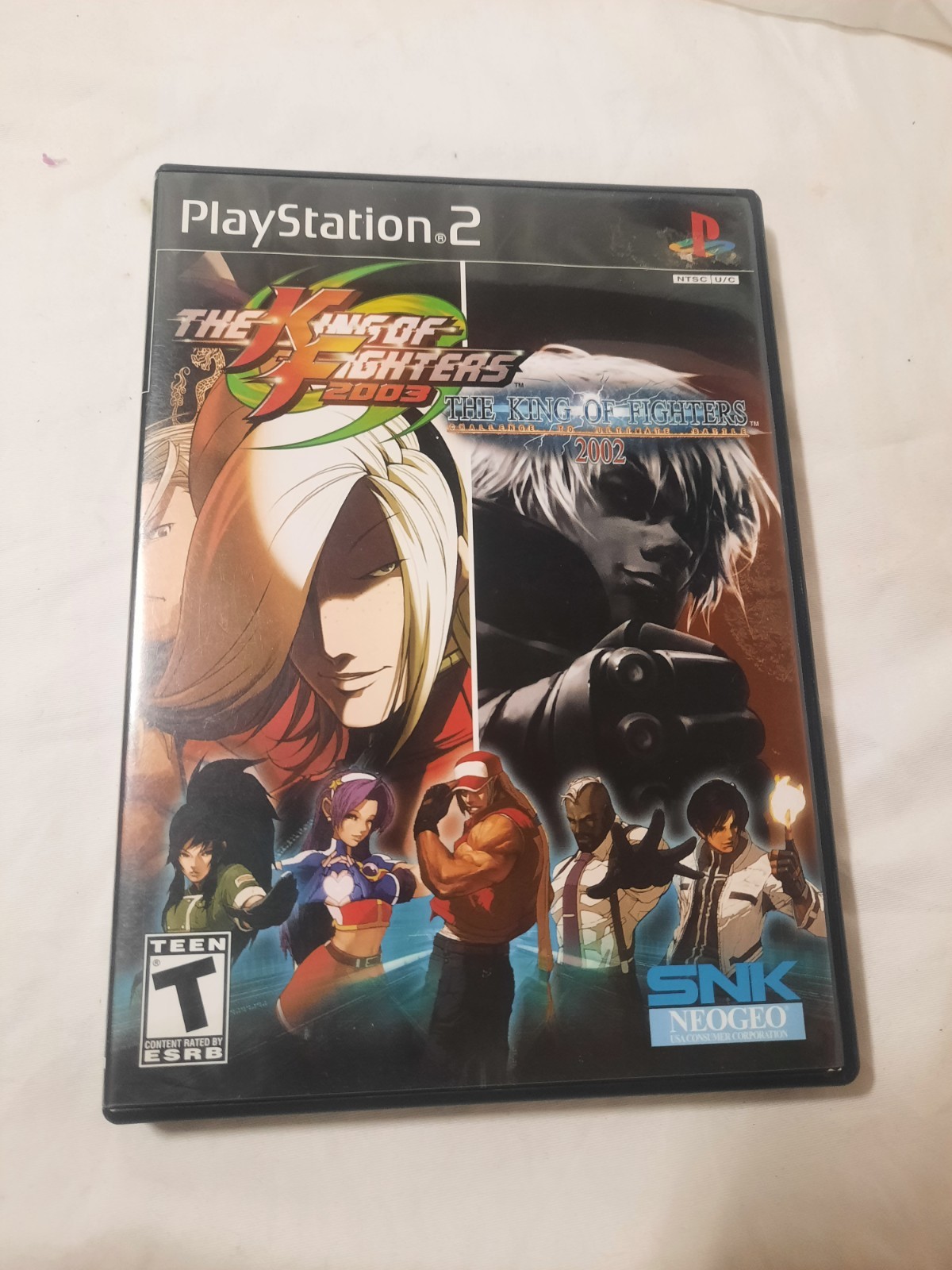 King of Fighters 02/03 (Sony PlayStation 2, 2005) No Manual