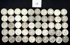 90% Silver Roosevelt Dimes Roll of 50 Circulated, Unsearched, Various dates