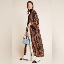 ANTHROPOLOGIE BEL KAZAN Kyra Duster Kimono In Assorted Onesize