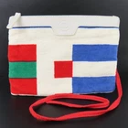 CHANEL COCO Mark Cosmetics Pouch Pouch cotton/leather white