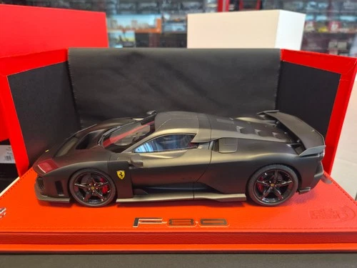 Ferrari F80 Matt Black 1/18 P1853MB BBR MODELS NO DISPLAY