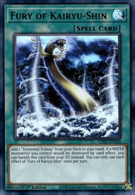 Yu-Gi-Oh! Fury of Kairyu-Shin 1st Ed. LDS1-EN120 Ultra Rare NM/LP x1