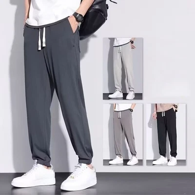 Freizeitkleidung Outdoor Aktivitäten Eis Seide Jogginghose Polyester feuchtigke - Bild 1 von 4