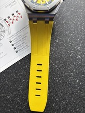 Mint Audemars Piguet Royal Oak Offshore Diver Funky Colors Yellow 15710ST 4