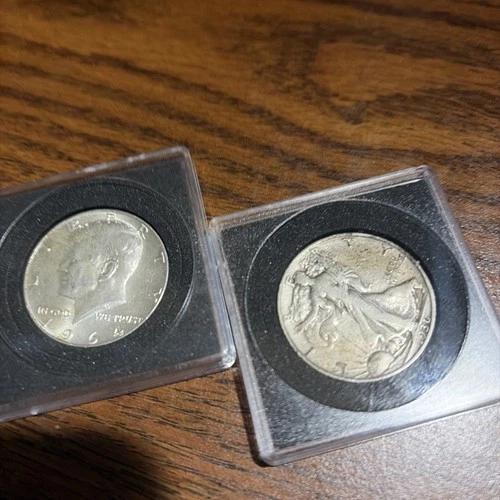 1936 - 1964 walking liberty half dollar coin silver
