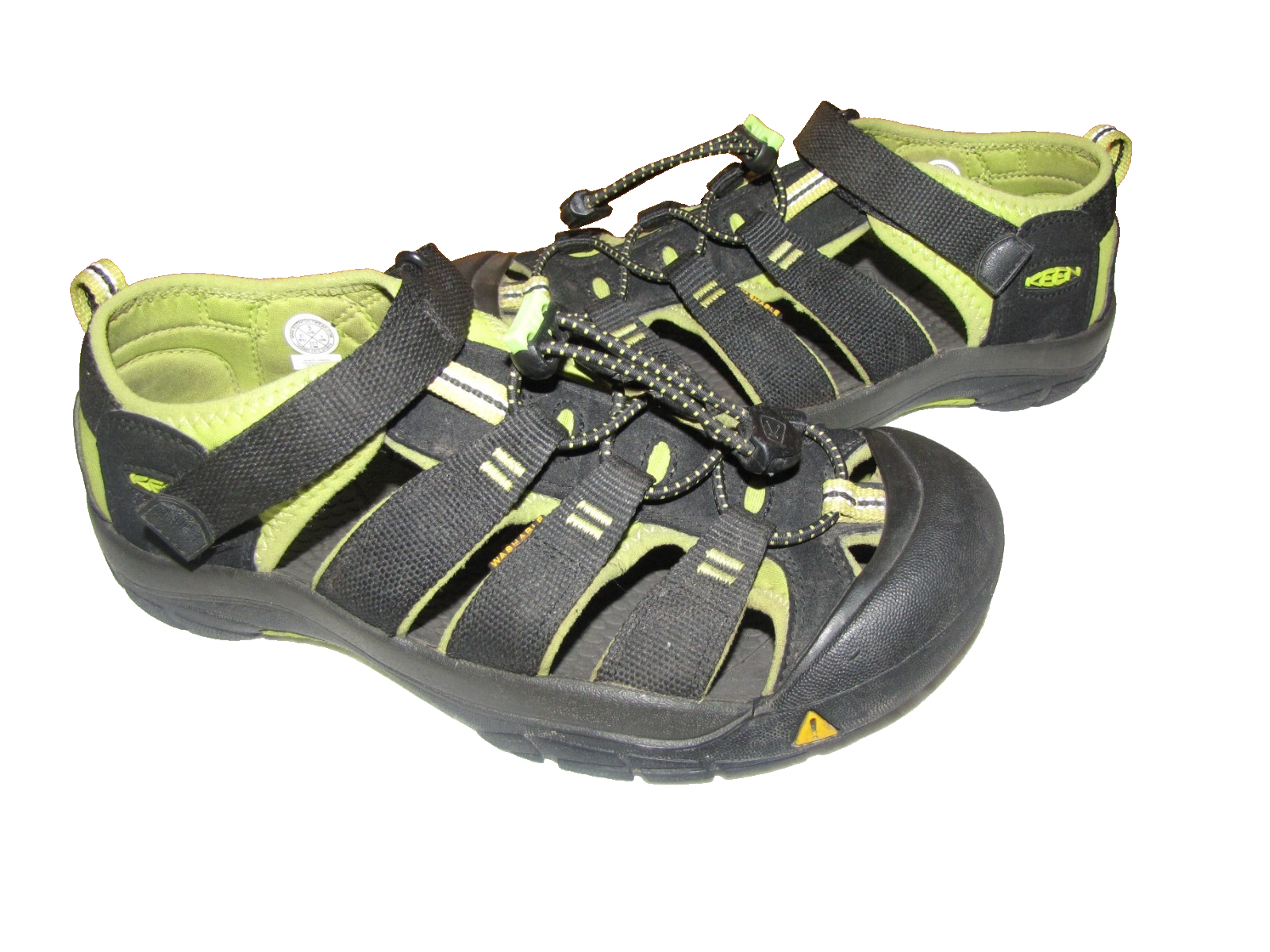 SANDALI SPORTIVI IMPERMEABILI KEEN NEWPORT H2 RAGAZZO GIOVENTÙ BELLI NERI E VERDI TAGLIA 5