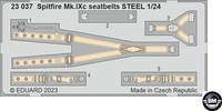 Eduard FotoäTzteile Spitfire Mk.Ixc Seatbelts For Airfix Kit 1:24 Art 23037