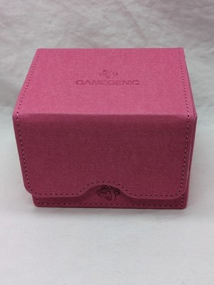 Gamegenic Sidekick 100 Ct Convertible Pink Deck Box