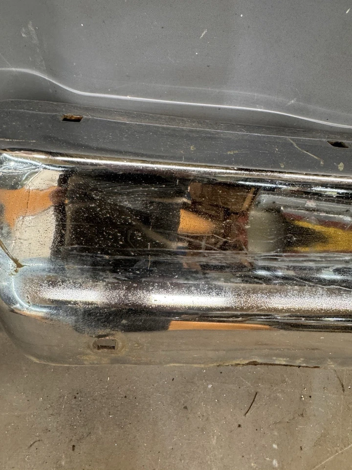 Barra de parachoques trasera cromada Ford Galaxie Custom 500 1965 1966 núcleo 7 litros LTD Foto 3 de 4