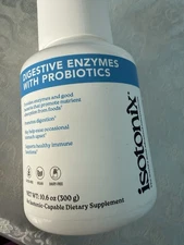 Isotonix Digestive Enzymes Probiotics – 90 svgs, Gut Health & Digestion ex 04/27