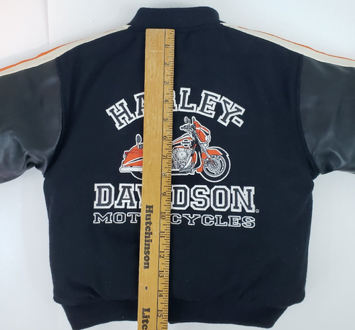 NICE! Harley Davidson Motorcycles Kids Boys Reversible Jacket Size 4 EUC! CLEAN! - Picture 10 of 18
