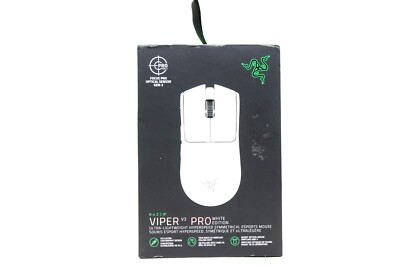 [完全未使用]Razer Viper V3 Pro White Edition Razer Viper V3 Pro Lightweight USB Wireless Symmetrical