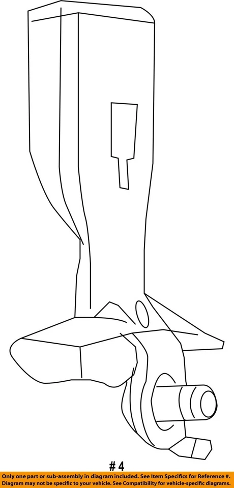 Used Front Left Seat Belt Front fits: 2010 Volkswagen Routan bucket seat driver - Image 3 of 4