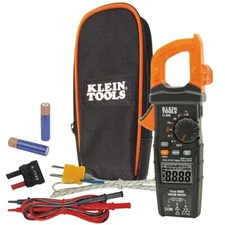 Klein Tools CL800 Digital Clamp Meter, Auto Ranging TRMS, AC/DC Volt/Current, Lo