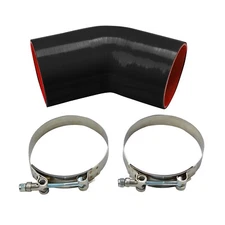 2.75" 70mm 2 3/4" 45D TURBO/INTERCOOLER/INTAKE SILICONE COUPLER HOSE +T-CLAMP
