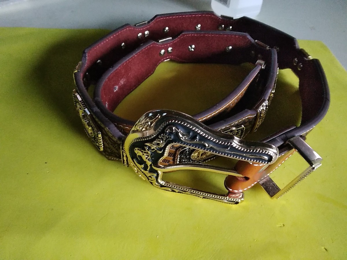 Leather Belts Layered Belt Xxl Western 