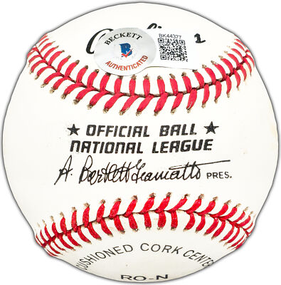 【サイン入り】 LE Ball Lightning 英語版 Randy Myers Autographed Signed NL Baseball Mets, Reds 