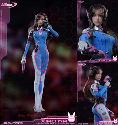 ASTOYS AS-059 Overwatch D.VA Army Special Mobility Unit 1/6 Figure Model INSTOCK - Image 1 of 4