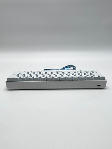 Used Original NOS C450 MINI PRO RGB Mechanical Gaming White Keyboard - Picture 9 of 12