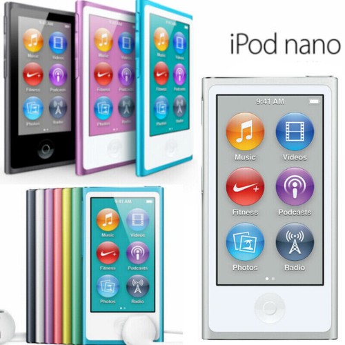 🍎🍎New Apple iPod Nano 7th 8th Generation (16GB) MP3 Sealed Box - All Colors✅✅ - Picture 2 of 18