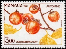 Monaco Stamp N°1304 " Seasons Of Persimmon, Autumn " New Xx Luxury