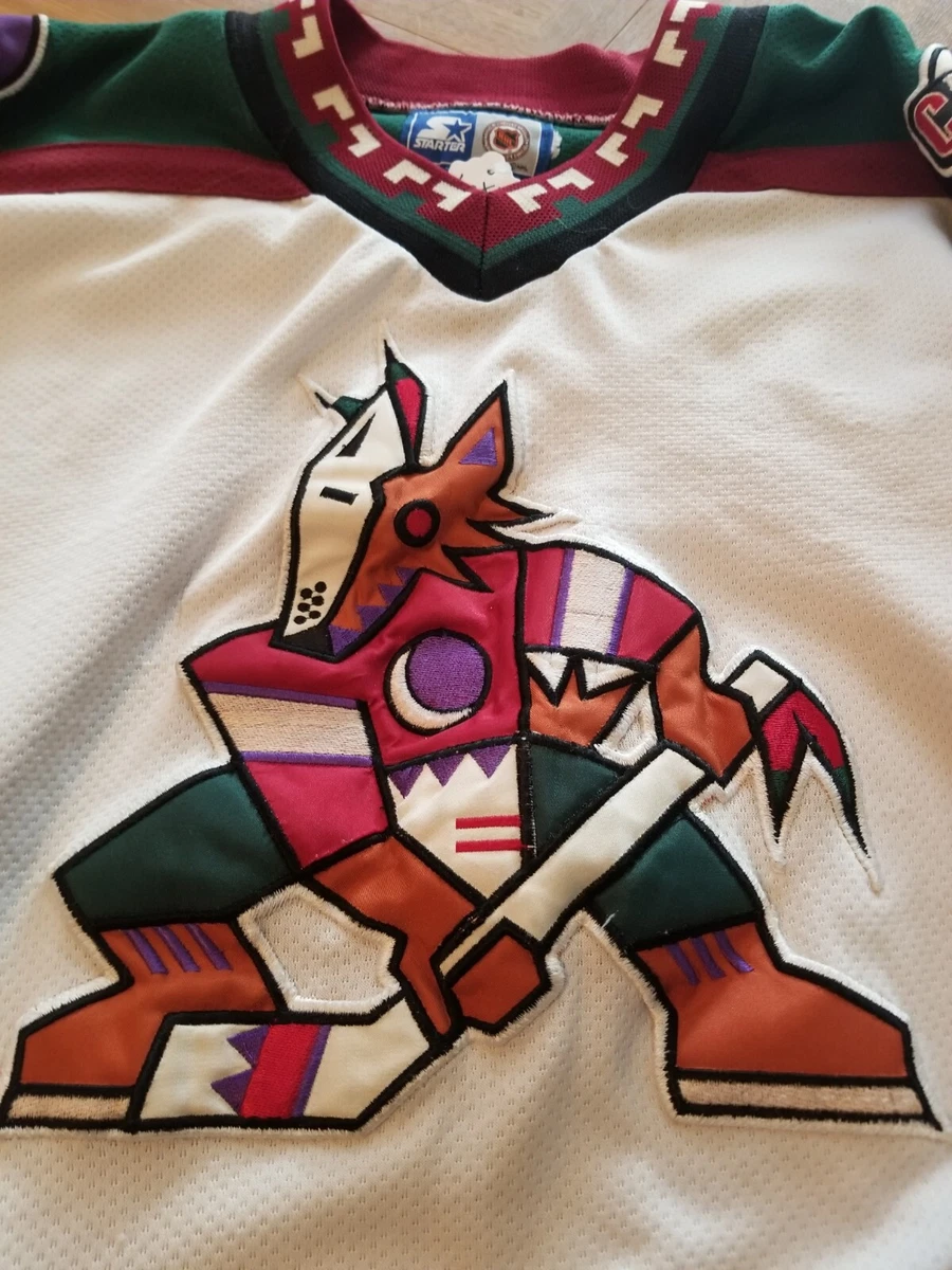 Vintage 90's Phoenix Coyotes NHL Hockey Starter Jersey Size S