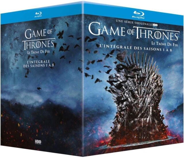 Game of Thrones Die komplette Serie Staffel 1-8 Box Blu-Ray DeutscherTon NEU OVP