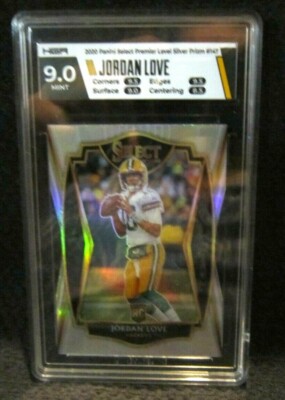 Jordan Love RC 2020 Panini Select Silver PRIZM Rookie HGA9!Packers QB RC Future
