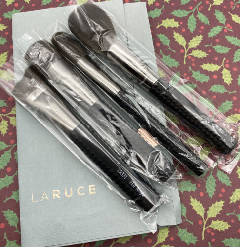 LARUCE 4 Piece Face Brush Set - Brand New in Sealed Package