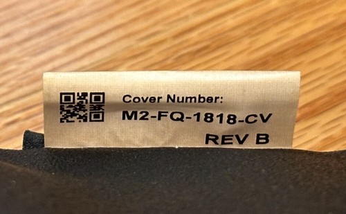 18x18 Comfort Company M2 Wheelchair Cushion M2-FQ-1818-CV w/ GlideWear Cover - Picture 7 of 9