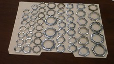 New Steel Conduit Locknuts , Misc sizes, QTY 140 