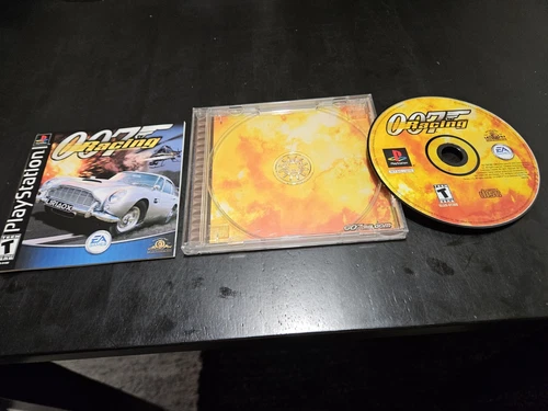 007 Racing (Sony PlayStation 1, 2000) COMPLETE! TESTED! REG CARD!