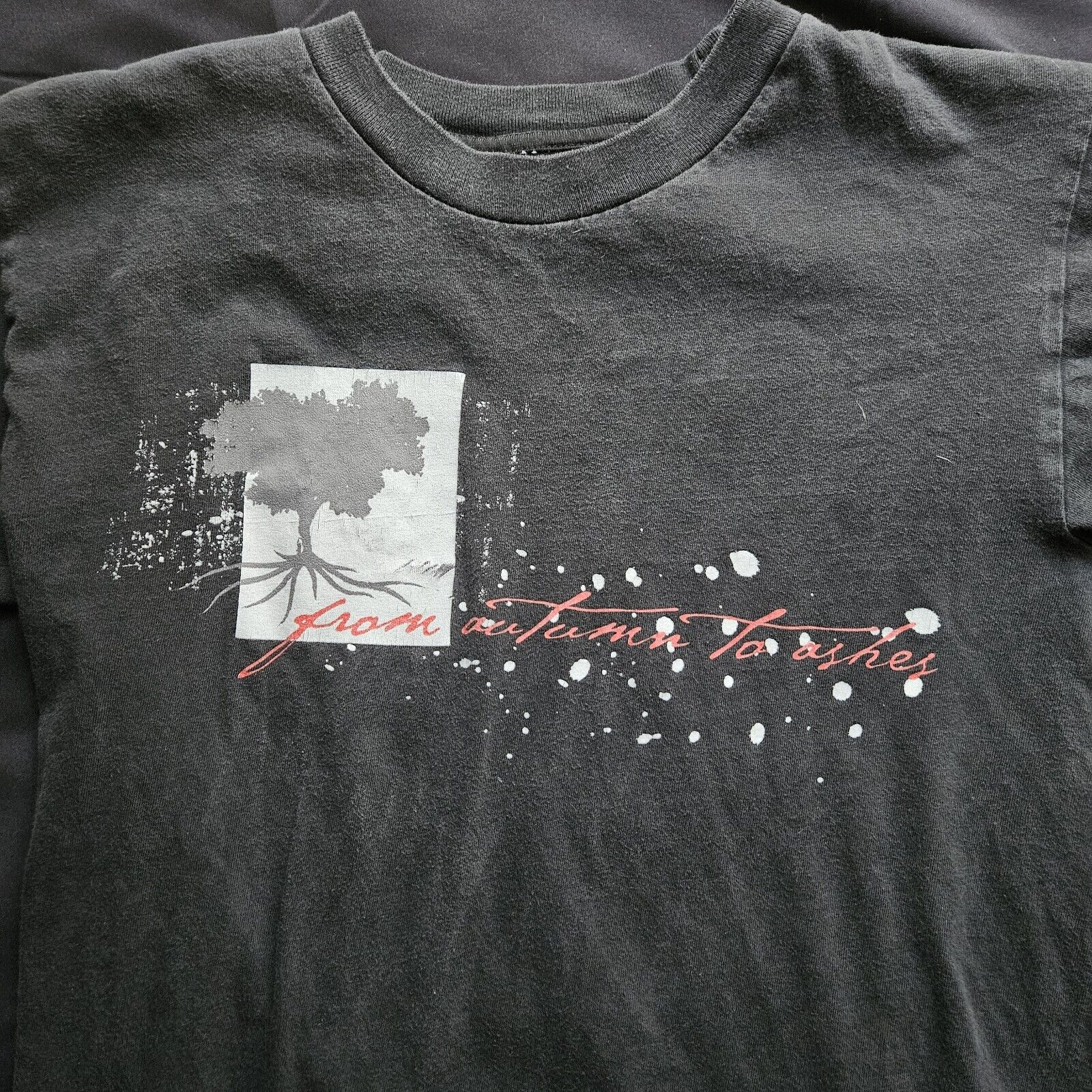 From Autumn to Ashes Band Black Cotton T-Shirt Sizes S-5XL